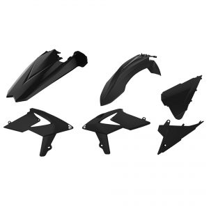 Polisport plastic kit Zwart Beta RR 250/300/350/430/480 18-19