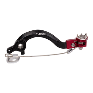Apico Rempedaal + Brake Saver zwart / oranje KTM SX 65 09- & Husqvarna TC 65 17- & Gas Gas MC 65 2021 (kopie)