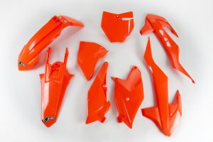 UFO plastic kit Fluor Oranje KTM SX 85 2018- & Gas Gas MC 85 2021-