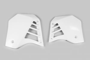 UFO radiator kappen Wit Yamaha YZ 125 1987-1988
