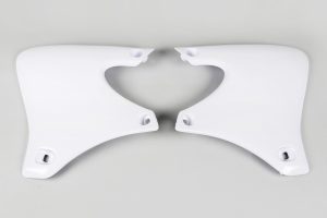 UFO radiator kappen Wit Yamaha YZ400F/WR400F/YZ426F/WR426F 2000-2002