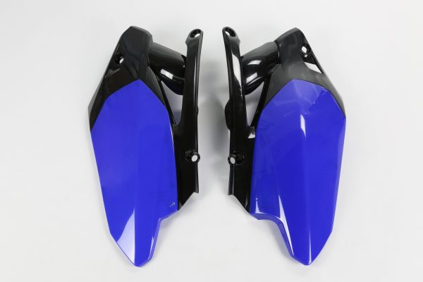 UFO zijnummerborden Blauw / Zwart Yamaha YZ 450F 10-13