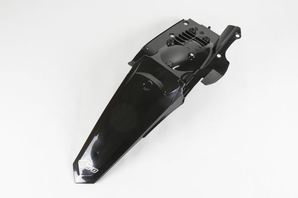 UFO Achterspatbord Enduro Zwart Yamaha WR 250F 2015-2019 & WR 450F 2016-2018