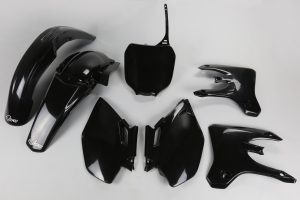 UFO plastic kit Zwart Yamaha YZ 250F/450F 03-05