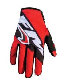 FM Racing X23 MX handschoenen Wit / Rood Maat L volwassenen