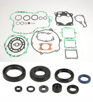 Athena Complete Gasket kit + oil seal kit Kawasaki KX 125 1998-1999