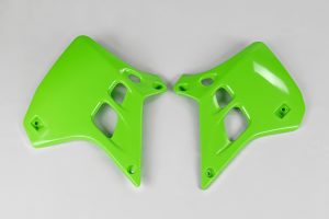 UFO radiator kappen Groen Kawasaki KX 125 1990-1991