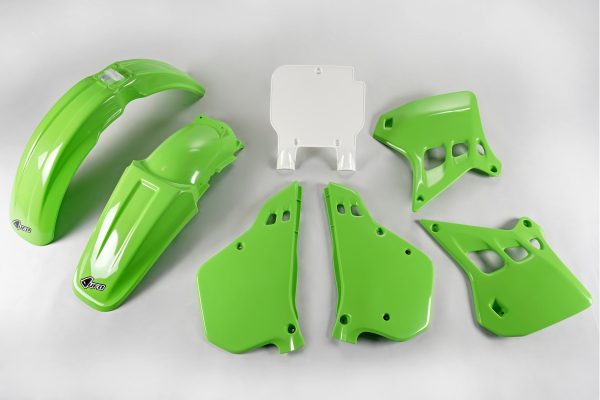 UFO plastic kit OEM 1990 Kawasaki KX 125 1990-1991