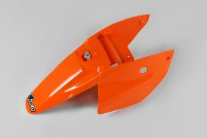 UFO achterspatbord + zijnummerborden Oranje KTM SX 65 02-08