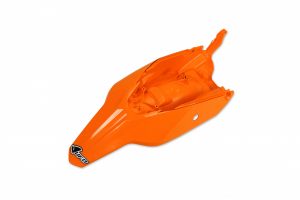 UFO achterspatbord + zijnummerborden Oranje KTM SX 65 09-15