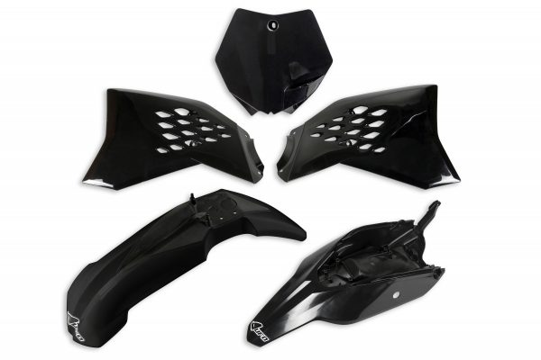 UFO plastic kit Zwart KTM SX 65 2012-2015