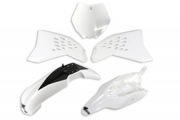UFO plastic kit Wit KTM SX 65 2012-2015