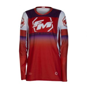 FM 2022 Exagon cross Shirt Rood / Paars X29