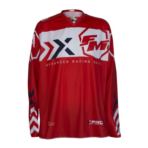 FM 2022 Hero cross Shirt Kinderen Rood / Wit Geel X29