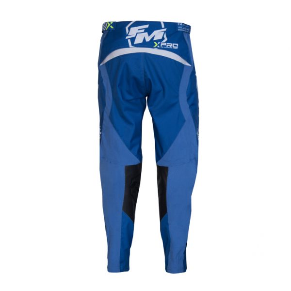 FM 2022 Hero Kinder cross Broek Blauw / Wit X29 - Afbeelding 2