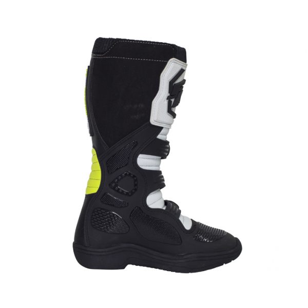 FM Storm kinder MX Laarzen Geel / Wit 2022 collectie - Afbeelding 3