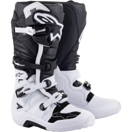 Alpinestars Tech 7 MX Laarzen Wit / Zwart ( maat 43 )
