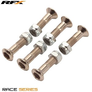 RFX achtertandwiel bouten 6 stuks M8 x 25mm voor KTM/Husqvarna/TM/Beta/TM/Gas Gas/Sherco