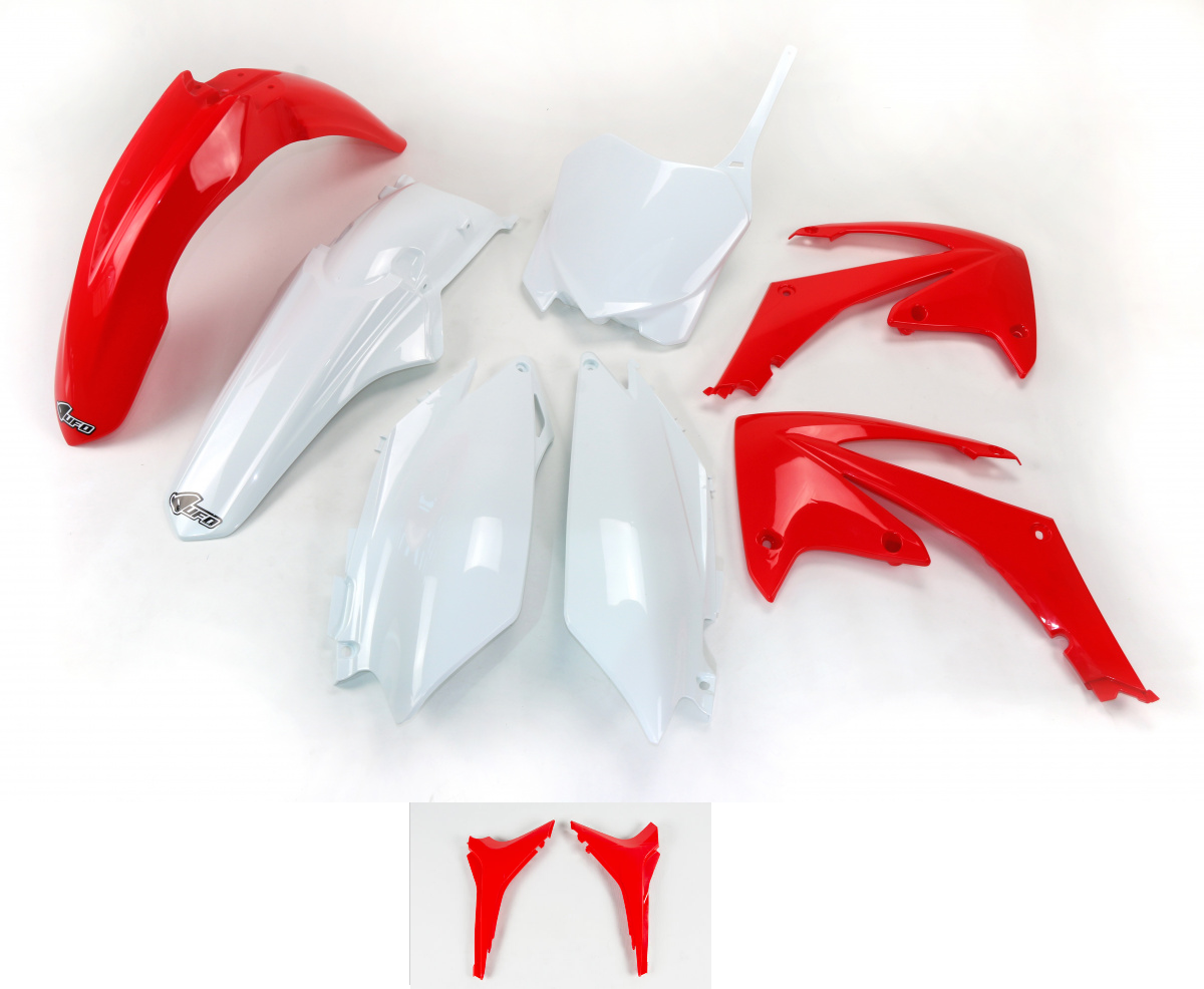 UFO plastic kit met airbox covers OEM Honda CRF 250R 2011-2013 & CRF 450R 2011-2012