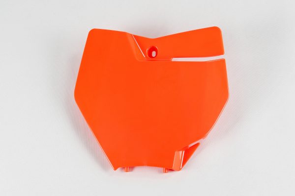 UFO voornummerplaat Fluor Oranje KTM SX 125/150 16-18 & SX 250 17-18 & SX-F 250/350/450 16-18