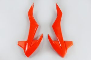 UFO radiator kappen Fluor Oranje KTM SX 85 2018- & Gas Gas MC 85 2021-