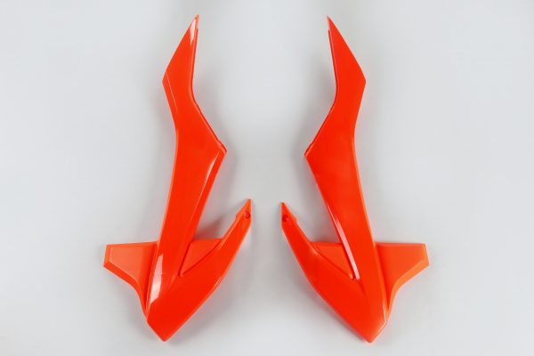 UFO radiator kappen Fluor Oranje KTM SX 85 2018- & Gas Gas MC 85 2021-