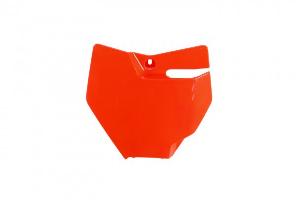 UFO voornummerplaat Fluor Oranje KTM SX 85 2018- & Gas Gas MC 85 2021-