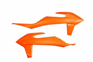 UFO radiator kappen Fluor Oranje KTM SX 125/150/250 2019-2022 & SX-F 250/350/450 2019-2022 & EXC 250/300 2020-2023 & EXC-F 250/350/450/500 2020-2023