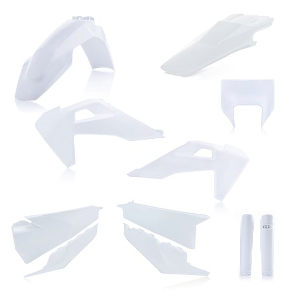 Cycra plastic kit Wit 2020 Husqvarna TE 250/300 20- & FE 250/350/450/501 20-