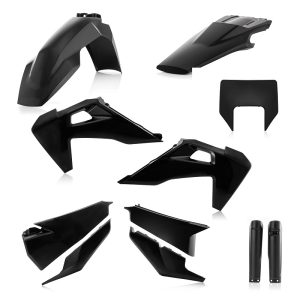 Cycra plastic kit Zwart Husqvarna TE 250/300 20- & FE 250/350/450/501 20-