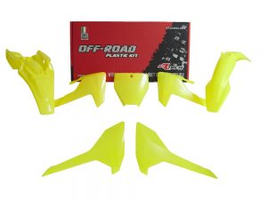Racetech plastic kit Fluor Geel Husqvarna TC 65 2017-