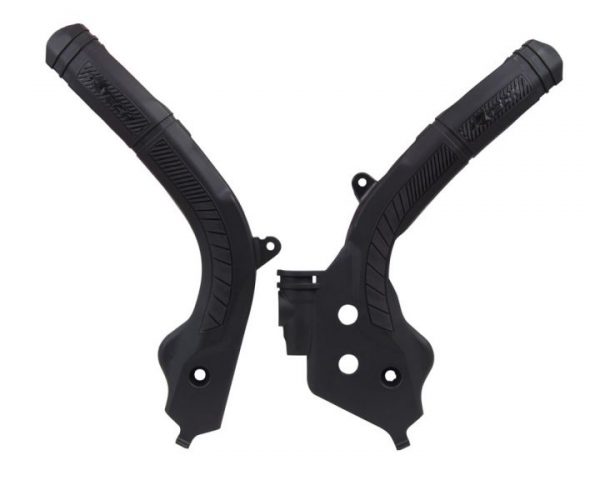 Racetech frame beschermers zwart KTM 16-18 & Husqvarna 16- & Gas Gas