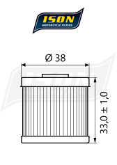 Ison olie filter HF116
