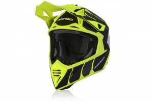 Acerbis X-Track VTR crosshelm Zwart / Fluor Geel