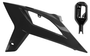 Racetech radiator kappen met mapping switch kapje Zwart Beta RR 250/300/350/430/480 20-
