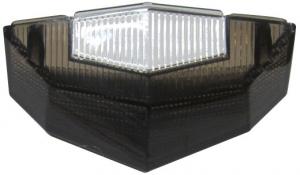 DRC vervangende lens smoke voor DRC Moto Led Edge 2 Tail Light
