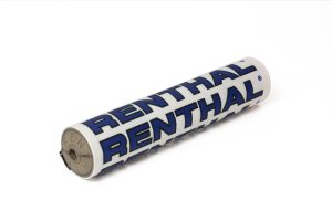 Renthal Stuurrol Wit / Blauw Modern Retro Vintage ( stoffen stuurrol )