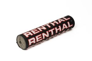Renthal Stuurrol Zwart/Rood Modern Retro Vintage ( stoffen stuurrol )