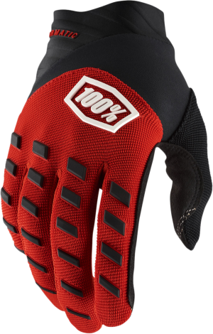 100% handschoenen Airmatic Zwart / Rood Maat XXL