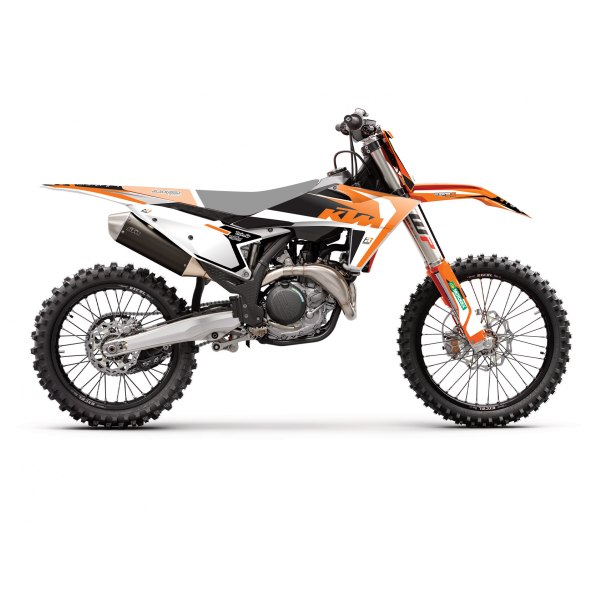 Blackbird Dream 4 stickerset 3 delig KTM SX/F 125/150/250/300/350/450 2023 & EXC/EXC-F 250-500 2024- - Afbeelding 2
