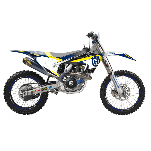 Blackbird Dream 4 stickerset 3 delig Husqvarna TC/FC 125/250/350/450 16-18 & TE/FE 125/250/300/350/450/501 17-19 - Afbeelding 2
