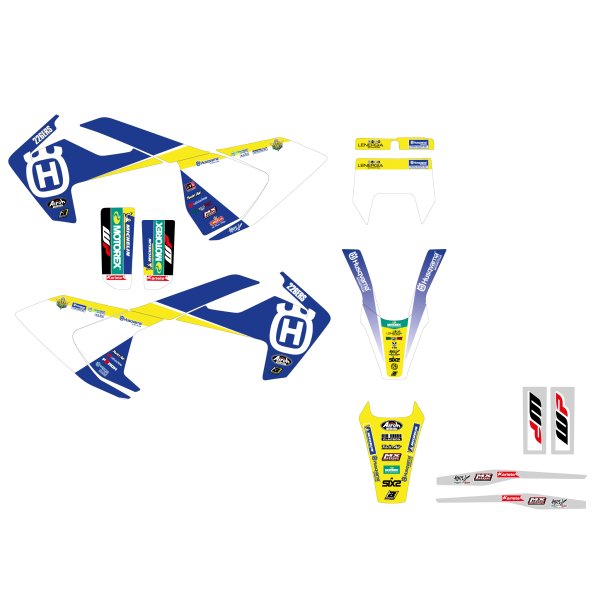 Blackbird stickerset Husqvarna TC/FC 125/250/350/450 16-18 & TE/FE 125/250/300/350/450/501 17-19