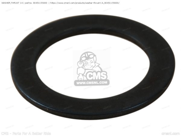 Honda OEM Washer Trust 14mm 90451-155-000