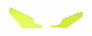 Racetech Onderste Zijnummerborden Fluor Geel Husqvarna TC/FC 125/250/350/450 19- & TE 250/300 20- & FE 250/350/450/501 20-