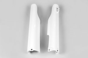 UFO voorvork beschermers Wit Yamaha YZ 125/250 05-07 & YZ 250F/450F 05-07