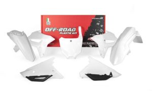 Racetech plastic kit Wit Honda CRF 250R 2022- & CRF 450R 2021-