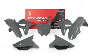 Racetech plastic kit Quantum grijs Honda CRF 250R 2022- & CRF 450R 2021-