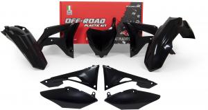Racetech plastic kit Zwart Honda CRF 250R 18-21 & CRF 450R 17-20