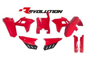 Racetech plastic kit Rood CRF Revolution Honda CRF 250R 2022- & CRF 450R 2021-
