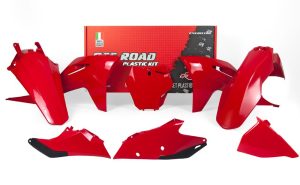 Racetech plastic kit OEM / Rood Gas Gas MC 125 2021- & MC 250F/450F 2021- & MC 250 2022- & MC 350F 2022-